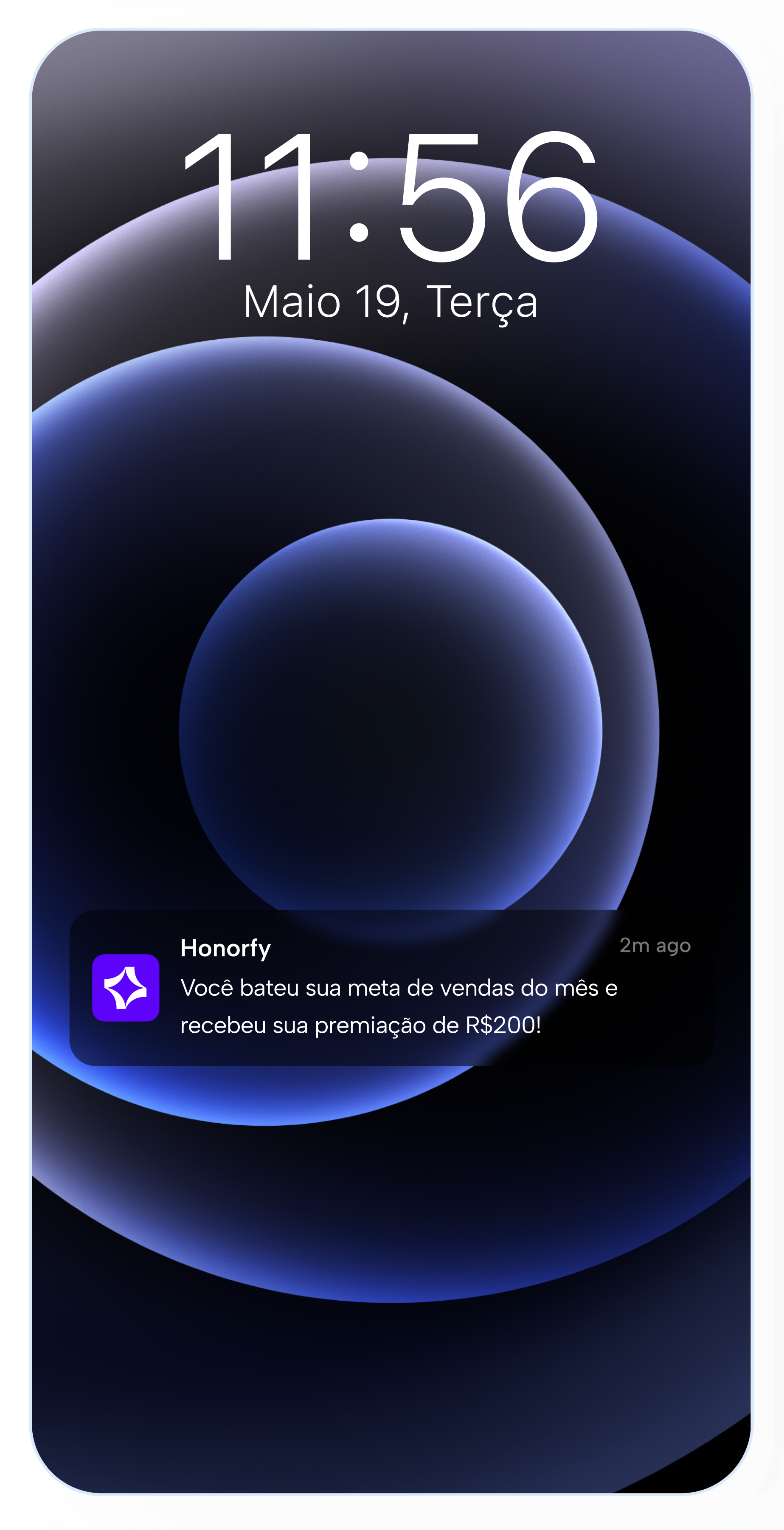 Captura da plataforma Honorfy: Comunicação Direcionada